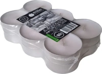 Produktbild von Müller Kerzen 94801312-00, Rund, 8 h, 12 Stück(e)