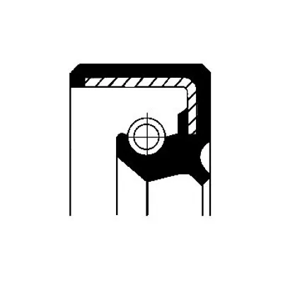 Produktbild von Corteco Dichtring mit Staubschutzlippe, Innendurchmesser 32 mm, Außendurchmesser 44 mm, Höhe 8 mm
