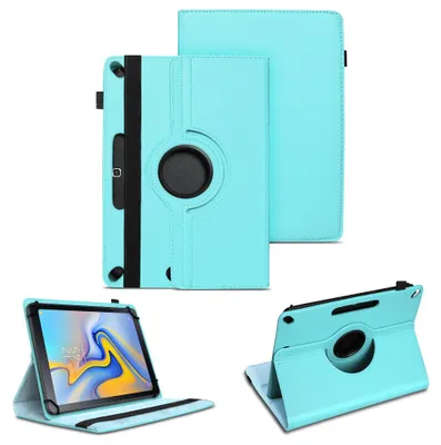 Produktbild von Tablet Tasche für Samsung Galaxy Tab A 10.5 2018 Hülle Schutzhülle 360° DrehbarFarben:Türkis