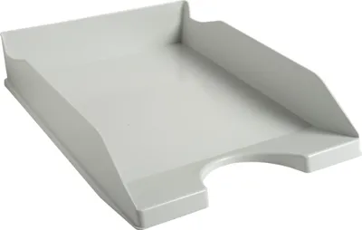 Produktbild von Exacompta 10x Briefablage Ecotray, Office - Grau - 12306D