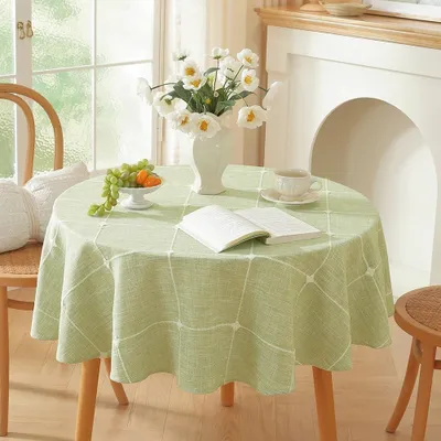 Produktbild von Waschbare Tischdecke für Feste und Veranstaltungen 135 cm Rund