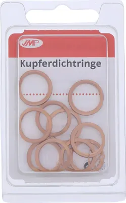 Obrázok produktu pre Medený tesniaci krúžok JMP 12x16x1,5mm 10 kusov