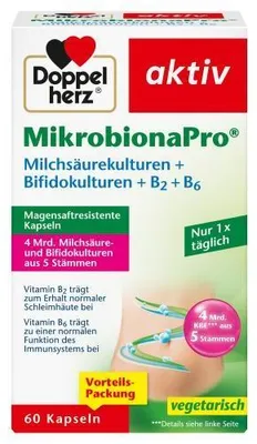 Immagine prodotto di Doppelherz Mikrobionapro, capsule, 60 pezzi