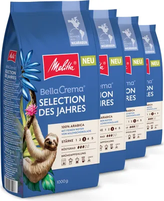 Produktbild von Melitta BellaCrema Selection des Jahres Kaffeebohnen, für Vollautomaten, im Set