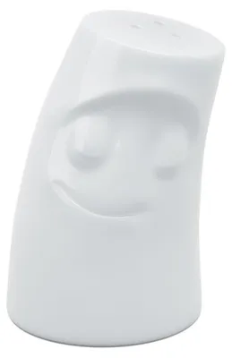 Zdjęcie produktu dla FIFTYEIGHT PRODUCTS T013601 FIFTYEIGHT Würzschmusie Salzstreuer Verschmust weiß