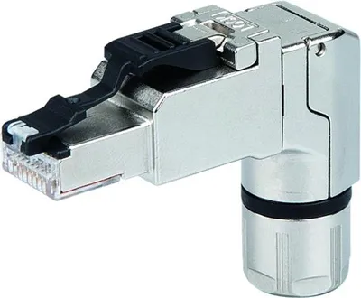 Image de Telegärtner J00026A4114 Connecteur de fil RJ-45 en acier inoxydable (J00026A4114)