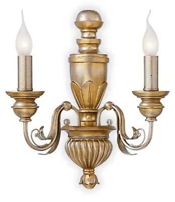 Image de Applique DORA or antique 2 ampoules