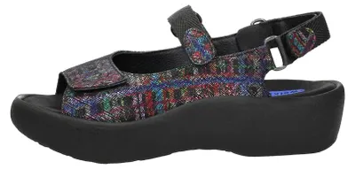 Image de Wolky Jewel Giza  Sandalen Plat - Zwart - Maat 38