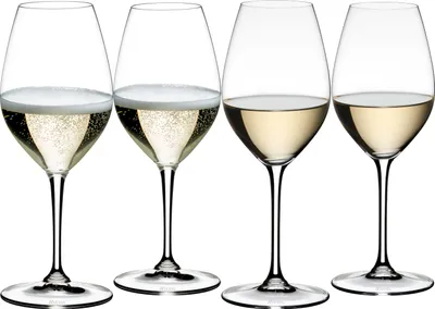Immagine prodotto di RIEDEL 6422/03-4 WINE FRIENDLY Set di 4 bicchieri per vino bianco e champagne