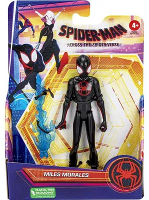 Image de Figurine articulee : miles morales 15 cm across the spiderverse - spider-man - hasbro