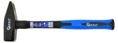 Produktbild von Hammer 01256, 1000 g, mit robustem Glasfaserstiel und rutschfestem Gummigriff
