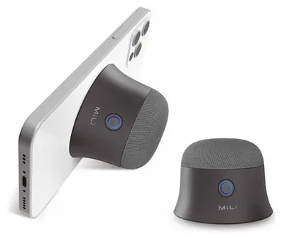 Produktbild von Ultron 461884, 3 W, Kabellos, Tragbarer Mono-Lautsprecher, Grau, Tablet / Smartphone, Integrierte Batterie