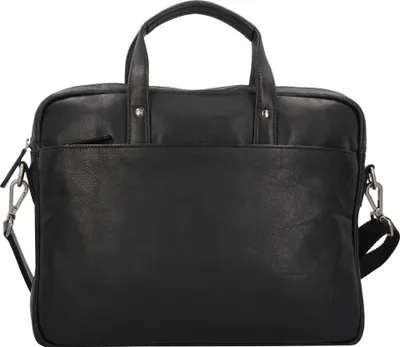 Produktbild von Greenburry Tumbled Aktentasche Leder 38 cm Laptopfach