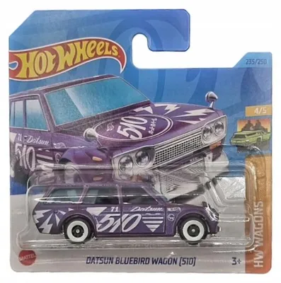 Produktbild von Hot Wheels Datsun Bluebird Wagon (510) Modellauto Sammlerstück