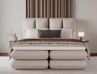 Obrázek produktu pro Čalouněná postel TONILA – moderní design s úložným prostorem a vysokým komfortem spánku 180x200 cm