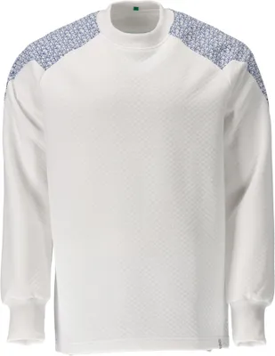 Produktbild von Mascot Sweatshirt 20084-932-0691 Gr. XS weiss/azurblau