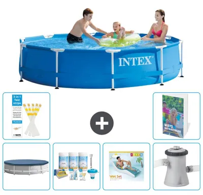 Immagine prodotto di Piscina con telaio rotonda - 305x76 cm - 7 pezzi S172