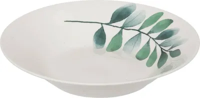 Produktbild von Set aus 6 tiefen tellern "vegetal" aus porzellan d20cm - SG Secret de Gourmet