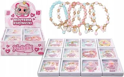 Zdjęcie produktu dla Biżuteria dla dzieci Księżniczki Natalii mix wzorów