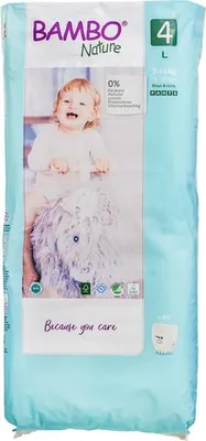 Productafbeelding van Bambo Nature Luierbroekjes 4 Maxi (40 stuks)