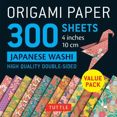 Produktbild von Origami Paper 300 Sheets Japanese Washi Patterns 4 (10 CM)