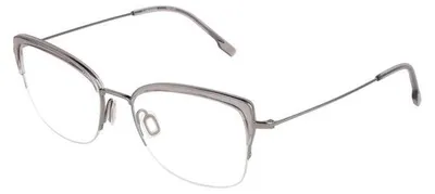 Zdjęcie produktu dla Okulary Rodenstock Schmetterling wykonane z tytanu beta, w kolorze jasnoszarym lub palladowym, damskie