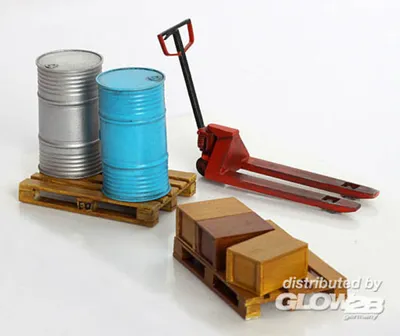 Produktbild von Plus model Hubwagen und Paletten  6797345