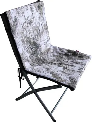 Image de Coussin imperméable pour chaise de jardin TIP avec dossier, 80 x 40 x 2,5 cm, bouleau