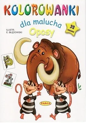 Imagen del producto de Kolorowanka Oposy dla malucha dla dzieci