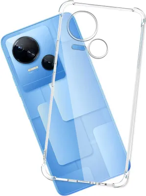 Produktbild von TPU Hülle Clear Armor Soft Case für Tecno Spark 10 5G (KI8, 6.6'') - transparent
