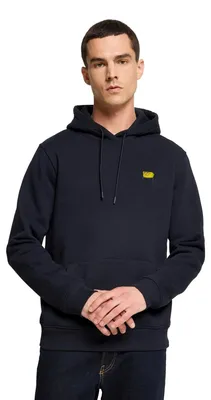 Produktbild von Spreadshirt SpongeBob Schwammkopf Stick Brustmotiv Herren Premium Hoodie, L, Navy
