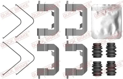 Produktbild von QUICK BRAKE 109-0123 Zubehörsatz Scheibenbremsbelag Vorne