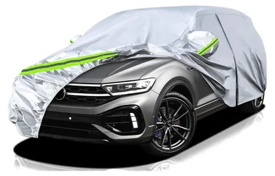Obrázok produktu pre Vodotesný kryt na auto, určený pre model VW T-Roc (ročníky 2017-2022), priedušný, typ "plná garáž", čierna farba