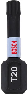 Obrázok produktu pre Úderové bitové nástroje T20 2 ks 25 mm BOSCH IMPACT CONTROL