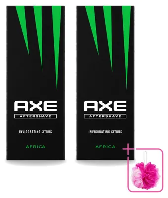 Produktbild von 2 x Axe Aftershave Africa - 100 ml - Sparpackung - 2 Stücke