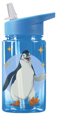 Produktbild von AWAVE®  Die Schule der Magischen Tiere Trinkflasche 400 ml rPET | Blau, Juri