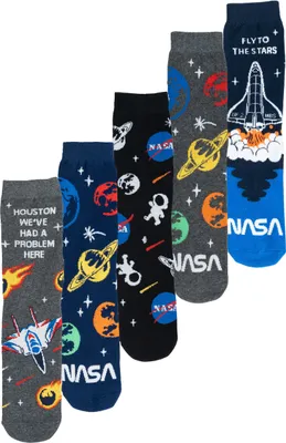 Produktbild von NASA Socken für Herren - Männer Sneaker Strümpfe 40-45 (5er Pack) 40-45