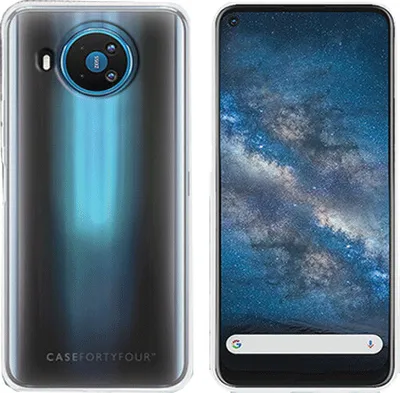Produktbild von FORTYFOUR Ultra Slim Silikon-Tasche für Nokia 8.3 transparent