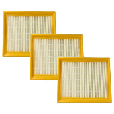 Produktbild von vhbw 3x Staubsaugerfilter kompatibel mit Festool CTL 48 E LE EC/B22 R1 Staubsauger - HEPA-Filter Gelb