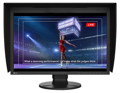 Produktbild von EIZO ColorEdge CG2400SV, 61,2 cm (24.1"), 1920 x 1200 Pixel, WUXGA, LCD, 11 ms, Schwarz