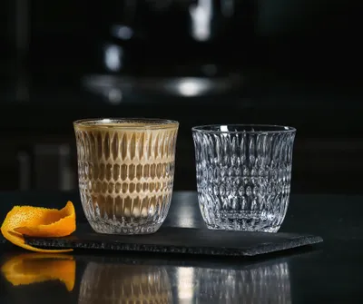 Zdjęcie produktu dla Nachtmann Ethno Barista Cappuccino Set, Przezroczysty, Szkło, 2 szt., 235 ml, 90 mm