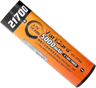 Image de VariCore VC-2150 21700 Batterie Li-ion 5000mAh
