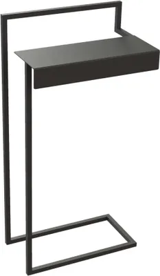 Produktbild von Deante MOKKO Handtuchständer – Freistehend – Mit praktischer Ablage – Schwarz Matt – Loft-Design