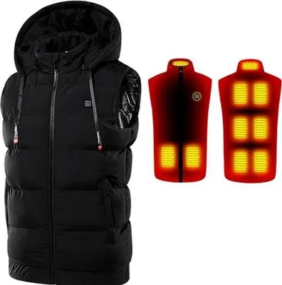Obrázek produktu pro Elektrická vyhřívaná vesta, černá, velikost S, unisex