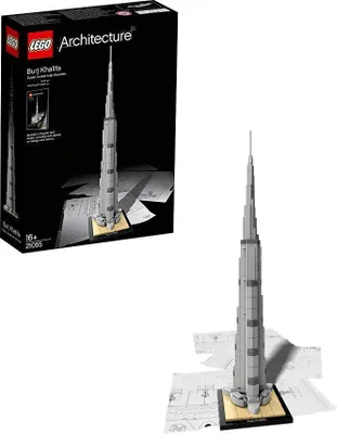 Produktbild von LEGO Architecture Burj Khalifa 21055, Bausatz, 16 Jahr(e), Kunststoff, 333 Stück(e)