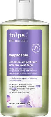 Zdjęcie produktu dla Tołpa Dermo Hair Szampon antipollution przeciw wypadaniu, 250 ml