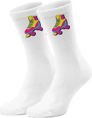 Produktbild von epicsocks 80sFlash Rollschuhe Socken in 37-41 im Paar