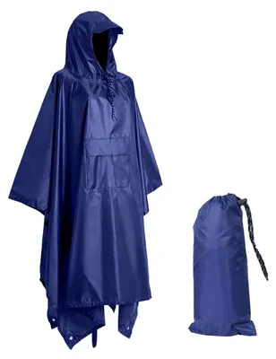 Immagine prodotto di Poncho impermeabile per adulti – leggero e riutilizzabile