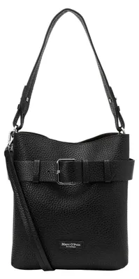 Produktbild von Marc O'Polo Leder Schultertasche Umhängetasche Brinni Bucket Bag Black schwarz