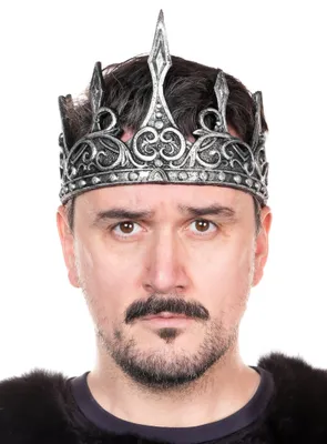 Produktbild von Fantasy Königskrone silber